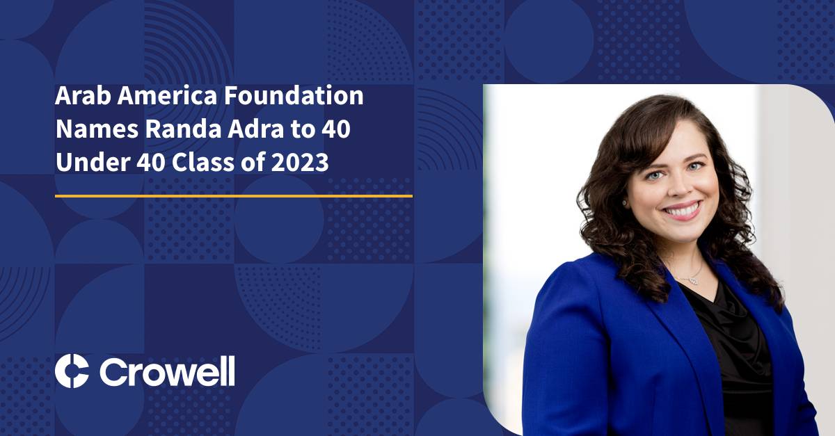 Arab America Foundation Names Randa Adra to 40 Under 40 Class of 2023 ...