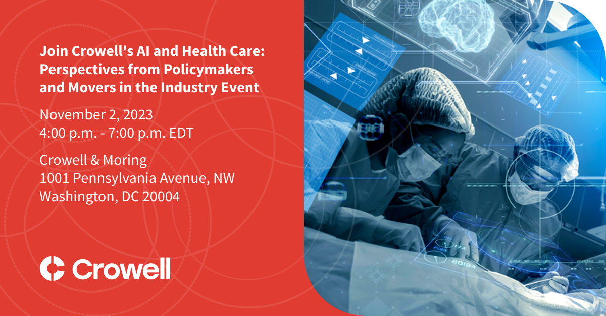 AI and Health Care Perspectives from Policymakers and Movers in the