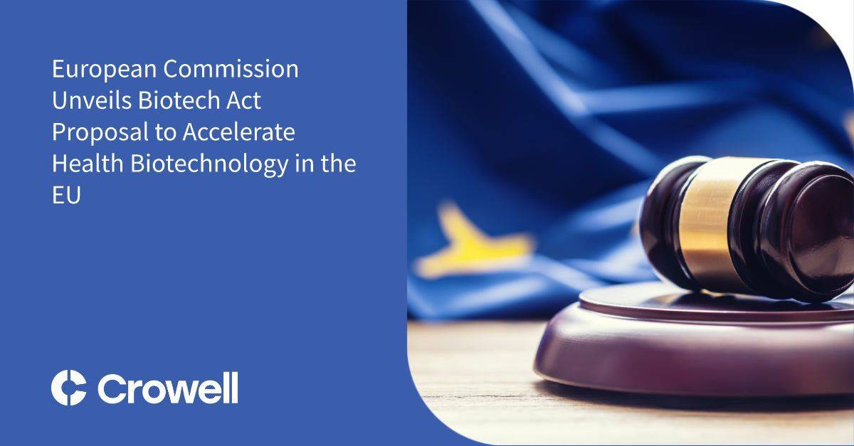 European Commission Proposes Biotech Act to Boost Health Biotechnology ...